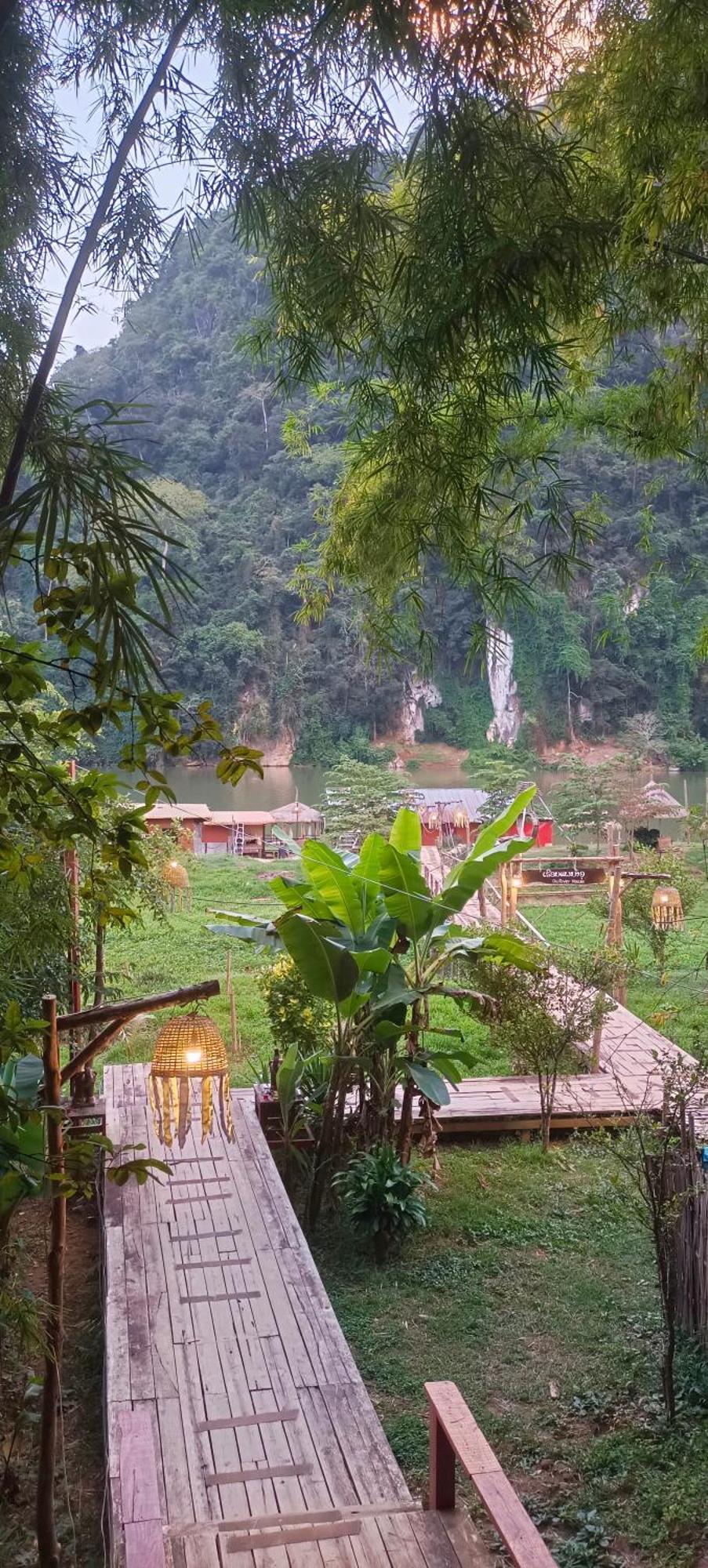 Ou River House Nong Khiaw Luaran gambar